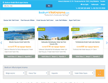 Tablet Screenshot of bodrumvillakiralama.com